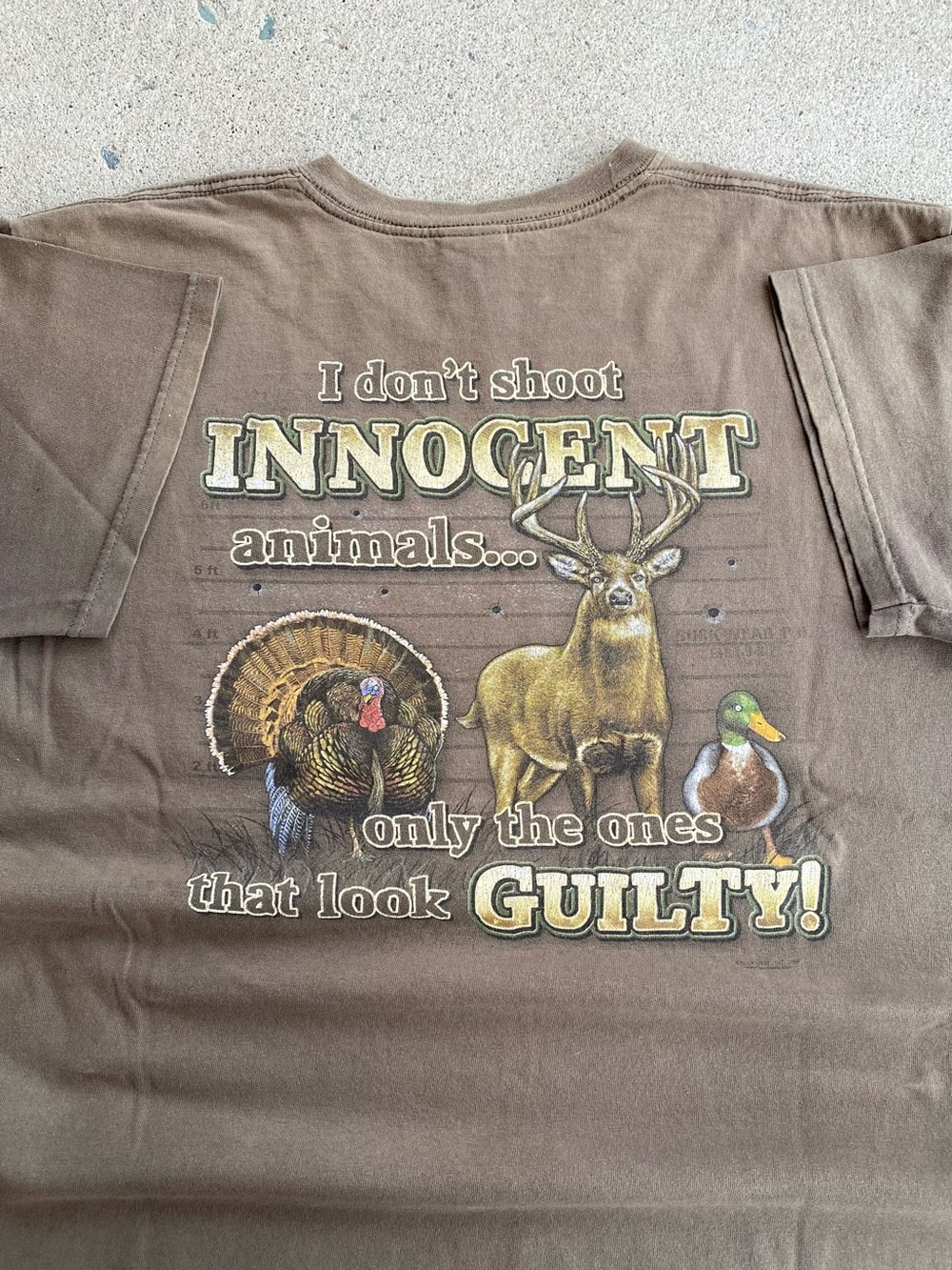 Vintage Buck Wear Hunting Comedy Shirt